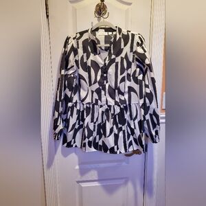Belle by Kim Gravel Geo Goddess Blouse